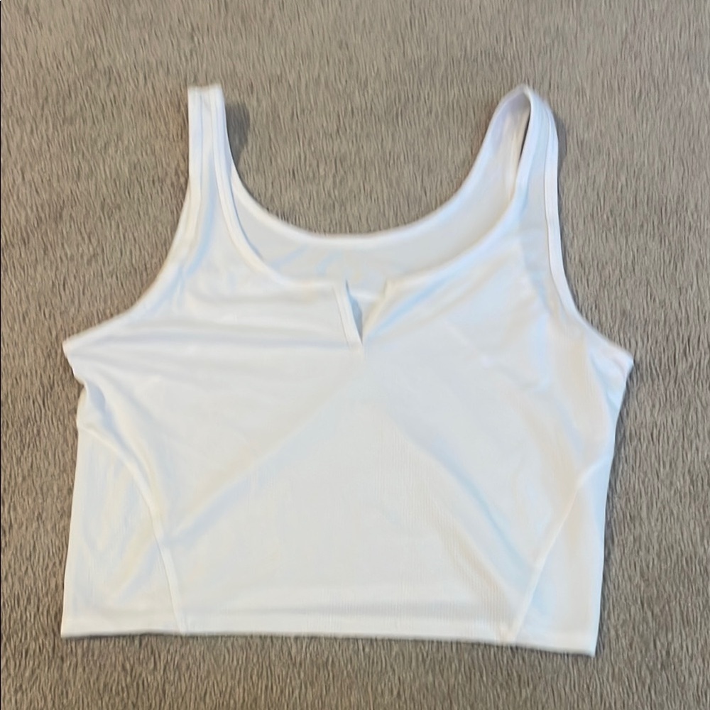 Lululemon Athletica White Tank Top